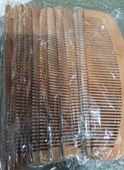 Ahşap Tarak 12'li Paket Dar Dişli Oval - 3