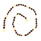 Bebek Damla Kehribar Diş Kolye - 5