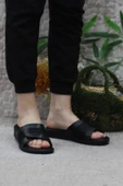 Ceyo 9984-5 Siyah Comfort Kemik Çıkıntısına Özel Kadın Terlik - 2