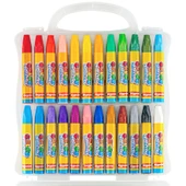 Bigpoint Pastel Boya 24 Renk - Şeffaf Çantalı x 3 Kutu - 3