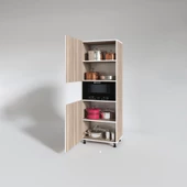Kenzlife fırın dolabı fadime crd 185*66*45 mutfak banyo kiler ofis - 3