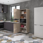 Kenzlife fırın dolabı fadime crd 185*66*45 mutfak banyo kiler ofis - 1