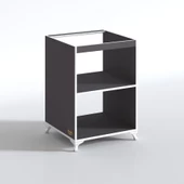 Kenzlife ocak dolabı figen gri 85*60*57 mutfak modül mini fırın  ankastre ocak için - 3