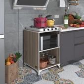 Kenzlife ocak dolabı iclal crd 85*60*57 mutfak klasik setüstü ocak için modül thumbnail 1