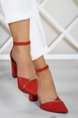 Erkan Saçmacı Aurora Kırmızı Vegan Şeffaf Tasarımlı Ayakkabı - 1