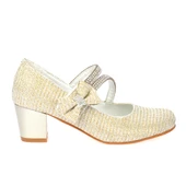 Kiko Kids Aisha Günlük Kız Çocuk 4 Cm Topuklu Abiye Ayakkabı Altın - 2