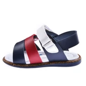 Kiko Kids Erkek Çocuk İlk Adım Sandalet Şb 2359-68 Lacivert - Kırmızı - 2