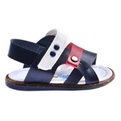 Kiko Kids Erkek Çocuk İlk Adım Sandalet Şb 2359-68 Lacivert - Kırmızı - 1