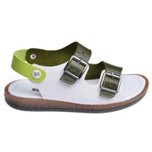 Kiko Kids Erkek Çocuk Sandalet Şb 2330-39 Yeşil - Beyaz - 3