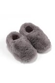 Furry Furry Gri Kürk Barefoot Patik (Hediye Seti) - 3