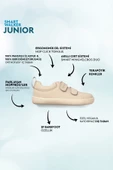 Hopfrög Kids Smart Walker Junior Süper Mat Bej Barefoot Çocuk Ayakkabı - 2