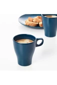 Fargrık Nescafe Çay Kahve Fincan Kupa Lacivert 25 Cl 11 Cm - 3