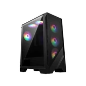 MSI MAG FORGE 120A AIRFLOW 6x120mm Rainbow Fanlı Mid-Tower ATX Gaming Kasa - 1
