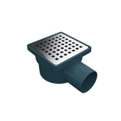 Sanica Yan Çıkışlı Ø50 Plastik Çerçeve Koku Önleyici Süzgeç - 1