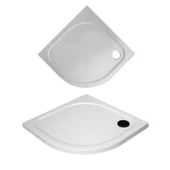 Sanica İmola 90*90 Oval Flat Duş Teknesi - 1