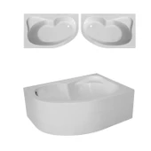 Sanica Sabin 140*100 Sol Ön Panelli Küvet thumbnail 1