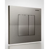 Sanica Rezervuar Panel Takımı P03 Mat Krom Boyalı 21 x 18 cm - 1