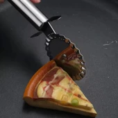 MyBru Paslanmaz Çelik Pizza ve Hamur Kesici - 3