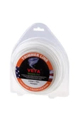 Veta 6 Köşeli 3,3 mm 45 mt Tırpan Misinası Misinesi (Beyaz) - 1