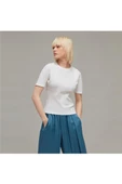 adidas FITTED SS TEE Kadın T-shirt HY1403 - 3