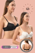 Shopidik  Dolgusuz 2 Li Mikro Sütyen - 1