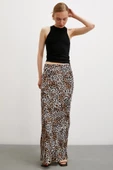 Maxi Boy Verev Etek Siyah - 2