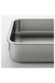 IKEA Koncıs Fırın Kabı Paslanmaz Çelik 26x20 Cm - Yemek Pasta Kek Pişirme - 3