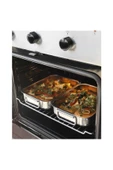 IKEA Koncıs Fırın Kabı Paslanmaz Çelik 26x20 Cm - Yemek Pasta Kek Pişirme - 4