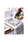 IKEA IDEALISK AYARLANABİLİR SÜZGEÇ 34x23 CM KULPLU - 4