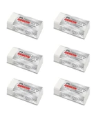 Faber Castell Dust Free Küçük Silgi Beyaz 6 lı 187130 - 1