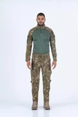 Combat Tactical Outdoor Taktik Tişört Operasyon Tişörtü Uzun Kol T-Shirt - 401 - 12