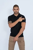Combat Tactical Outdoor  Tişört Günlük Sıfır Yaka Tişörtü T-Shirf - 802 - 1