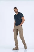 Combat Tactical Outdoor Tişört Günlük Sıfır Yaka Sporcu Erkek Tişörtü T-Shirf - 807 Ygm - 10