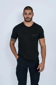 Combat Tactical Outdoor Tişört Günlük Sıfır Yaka Sporcu Erkek Tişörtü T-Shirf - 807 JKR thumbnail 2