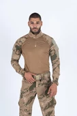 Combat Tactical Outdoor Taktik Tişört Operasyon Tişörtü Uzun Kol T-Shirt - 401 - 12