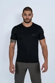 Combat Tactical Outdoor Tişört Günlük Sıfır Yaka Sporcu Erkek Tişörtü T-Shirf - 807 Ygm - 7