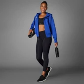 ADIDAS IQ3368 All Me Luxe Medium-Support Siyah Sporcu Sütyeni - 7