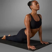 ADIDAS IQ3368 All Me Luxe Medium-Support Siyah Sporcu Sütyeni - 5