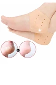 3'lü Ayak Bacak Kil Peeling Bakım Maske Silikon Topuk Çorabı Çatlak Topuk Dikeni Önleyici Gömlek - 2
