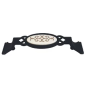 Palmiye Kulp Siyah 96 mm Kulp Mobilya Mutfak Dolabı Çekmece Dolap Kapak Kulpu Kulbu Metal Kulpları - 5
