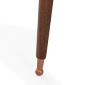 60x100 cm Ahşap Lüx Ayaklı Orta Sehpa Ceviz A9 - 4