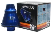 K&N Apollo Açık Hava Performans Filtre Kiti 70mm Mavi, DAHI81 - 1