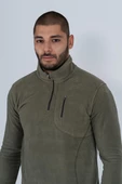 Bikatex Taktik Yarım Fermuarlı Sweatshırt Polar Anti Pilling Fit Dik Yaka Polar - 903 - 12