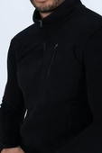 Bikatex Taktik Yarım Fermuarlı Sweatshırt Polar Anti Pilling Fit Dik Yaka Polar - 903 thumbnail 3