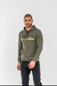 Combat Tactical Outdoor Tactik Baskılı Uzun Kol Sıfır Yaka Tişört Bisiklet Yaka Günlük Basic Sweatshirt - 902- Haki - 2