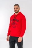 Combat Tactical Outdoor Tactik Baskılı Uzun Kol Sıfır Yaka Tişört Bisiklet Yaka Günlük Basic Sweatshirt - 904 - Kırmızı - 12