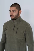 Bikatex Taktik Yarım Fermuarlı Sweatshırt Polar Anti Pilling Fit Dik Yaka Polar - 903 - 5