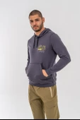 Combat Tactical Outdoor Kapüşonlu Kanguru Cepli Uzun Kol Kapşonlu Sweatshirt - 904  Antrasit - 9