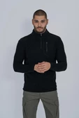 Bikatex Taktik Yarım Fermuarlı Sweatshırt Polar Anti Pilling Fit Dik Yaka Polar - 903 thumbnail 7