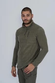 Bikatex Taktik Yarım Fermuarlı Sweatshırt Polar Anti Pilling Fit Dik Yaka Polar - 903 - 9